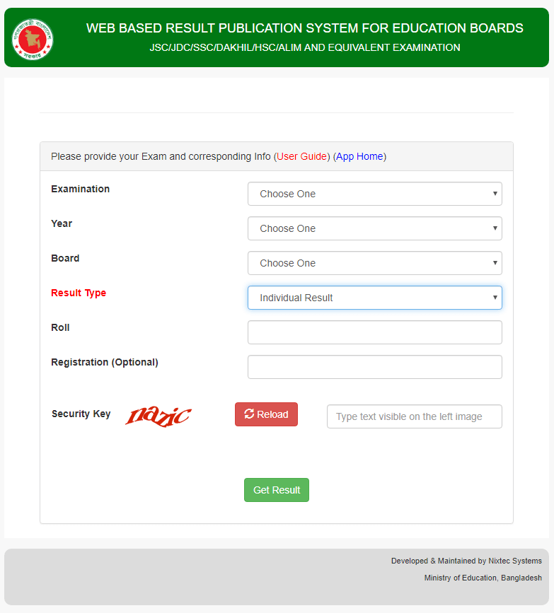 Check SSC Result 2019 Sylhet Board from eboardresults.com