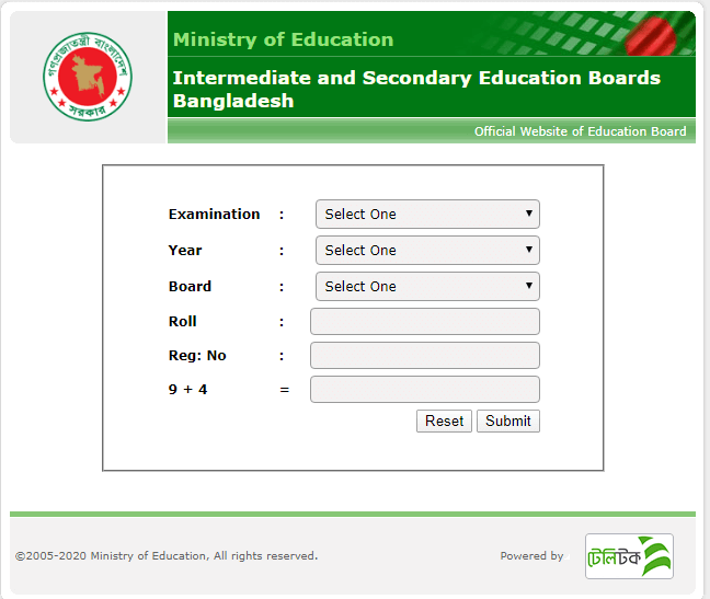 Check Dakhil result 2022 Madrasah Board by eboardresults.com